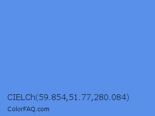 CIELCh 59.854,51.77,280.084 Color Image
