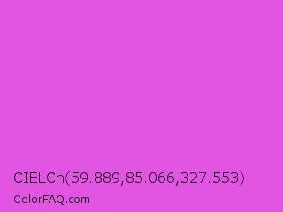 CIELCh 59.889,85.066,327.553 Color Image