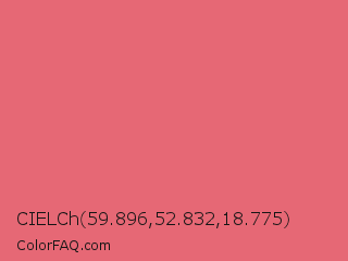 CIELCh 59.896,52.832,18.775 Color Image