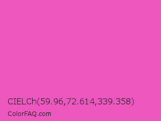 CIELCh 59.96,72.614,339.358 Color Image