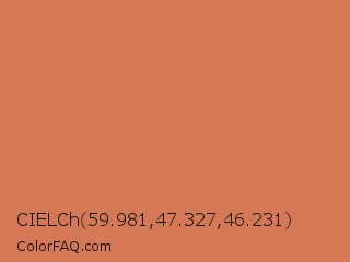 CIELCh 59.981,47.327,46.231 Color Image