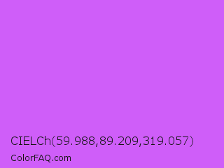 CIELCh 59.988,89.209,319.057 Color Image