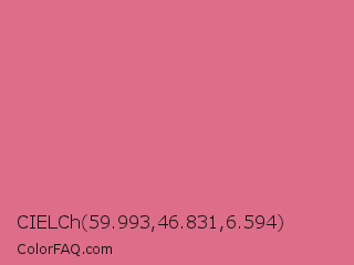 CIELCh 59.993,46.831,6.594 Color Image