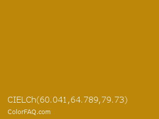 CIELCh 60.041,64.789,79.73 Color Image