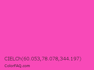 CIELCh 60.053,78.078,344.197 Color Image