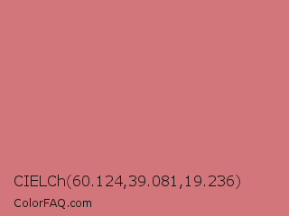 CIELCh 60.124,39.081,19.236 Color Image