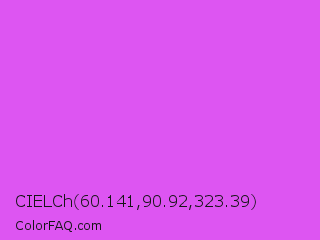CIELCh 60.141,90.92,323.39 Color Image