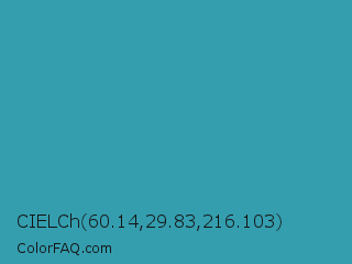 CIELCh 60.14,29.83,216.103 Color Image