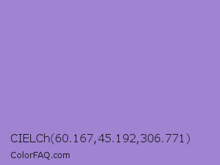 CIELCh 60.167,45.192,306.771 Color Image