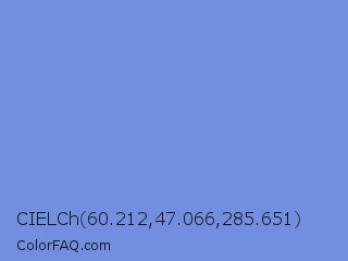 CIELCh 60.212,47.066,285.651 Color Image