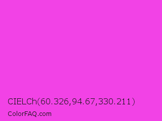 CIELCh 60.326,94.67,330.211 Color Image