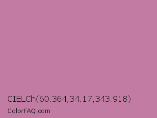 CIELCh 60.364,34.17,343.918 Color Image