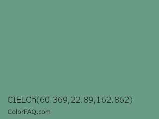 CIELCh 60.369,22.89,162.862 Color Image
