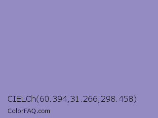 CIELCh 60.394,31.266,298.458 Color Image