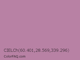 CIELCh 60.401,28.569,339.296 Color Image