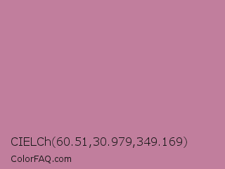 CIELCh 60.51,30.979,349.169 Color Image