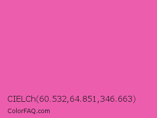 CIELCh 60.532,64.851,346.663 Color Image