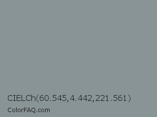 CIELCh 60.545,4.442,221.561 Color Image