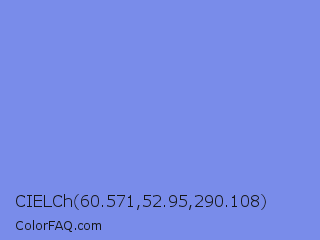 CIELCh 60.571,52.95,290.108 Color Image