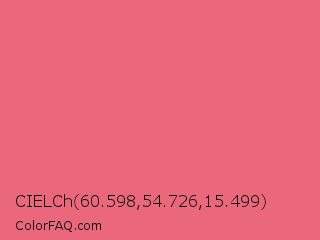 CIELCh 60.598,54.726,15.499 Color Image