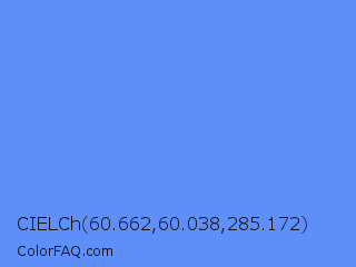 CIELCh 60.662,60.038,285.172 Color Image