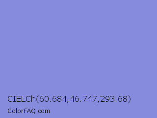CIELCh 60.684,46.747,293.68 Color Image