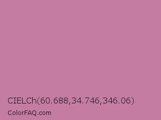 CIELCh 60.688,34.746,346.06 Color Image