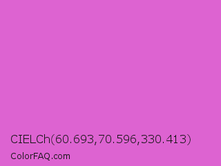 CIELCh 60.693,70.596,330.413 Color Image