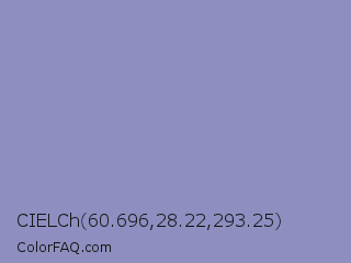 CIELCh 60.696,28.22,293.25 Color Image