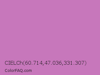 CIELCh 60.714,47.036,331.307 Color Image
