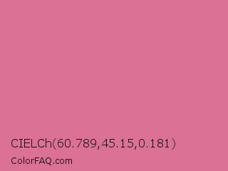 CIELCh 60.789,45.15,0.181 Color Image