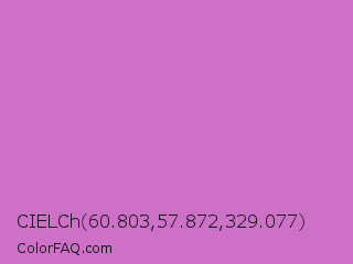 CIELCh 60.803,57.872,329.077 Color Image