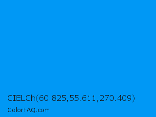 CIELCh 60.825,55.611,270.409 Color Image