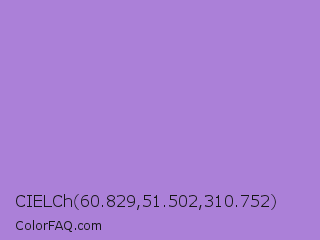 CIELCh 60.829,51.502,310.752 Color Image