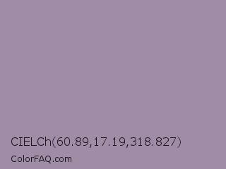 CIELCh 60.89,17.19,318.827 Color Image