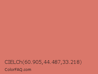 CIELCh 60.905,44.487,33.218 Color Image