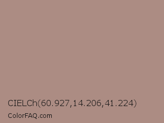 CIELCh 60.927,14.206,41.224 Color Image