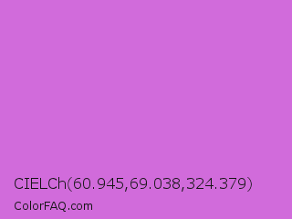 CIELCh 60.945,69.038,324.379 Color Image
