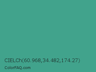 CIELCh 60.968,34.482,174.27 Color Image