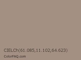 CIELCh 61.085,11.102,64.623 Color Image
