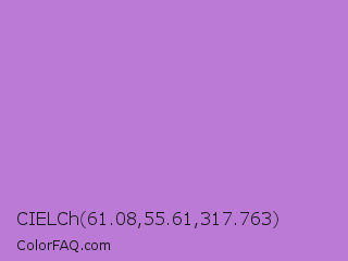 CIELCh 61.08,55.61,317.763 Color Image