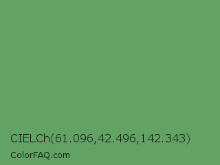 CIELCh 61.096,42.496,142.343 Color Image
