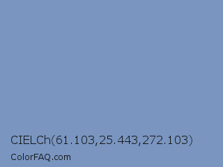 CIELCh 61.103,25.443,272.103 Color Image