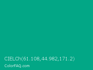 CIELCh 61.108,44.982,171.2 Color Image