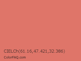 CIELCh 61.16,47.421,32.386 Color Image