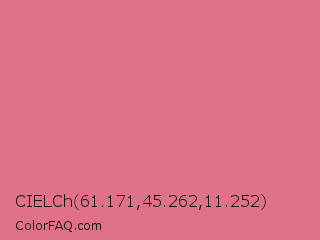 CIELCh 61.171,45.262,11.252 Color Image