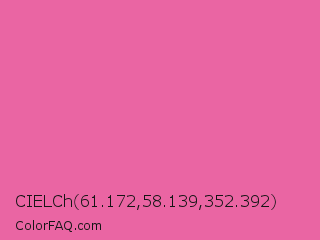 CIELCh 61.172,58.139,352.392 Color Image