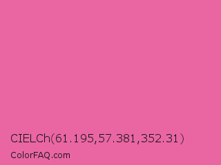 CIELCh 61.195,57.381,352.31 Color Image