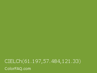 CIELCh 61.197,57.484,121.33 Color Image