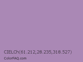 CIELCh 61.212,28.235,318.527 Color Image